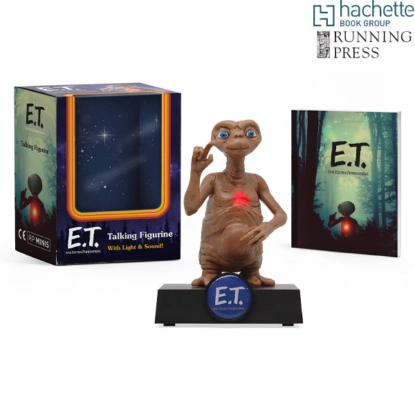 Running Press E.T. Talking Figurine with Light and Sound